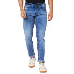 Spykar Blue Slim Fit Low Rise Jeans-picture-38