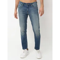 Spykar Blue Slim Fit Low Rise Jeans-picture-48