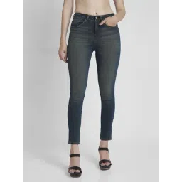 Spykar Blue Super Skinny Fit High Rise Jeans-picture-29