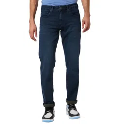 Spykar Dark Blue Regular Fit Jeans-picture-34