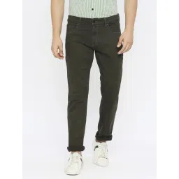 Spykar Dark Olive  Comfort Fit Jeans-picture-14