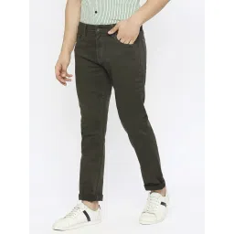 Spykar Dark OliveComfort Fit Jeans image 3