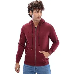 spykar Full Sleeve Regular Solid Black Sweatshirts for Men-picture-15