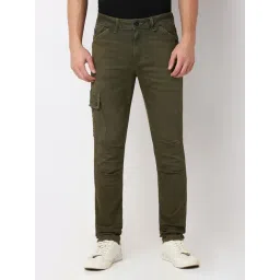 Spykar Green Regular Fit Jeans-image-46