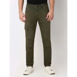 Spykar Green Regular Fit Jeans-image-38