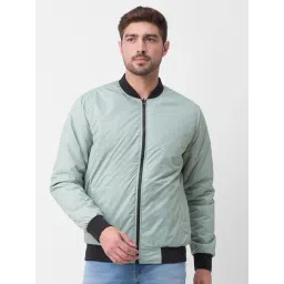 Spykar Green Straight Fit Reversible Jacket-picture-33