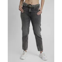 Spykar Grey Cotton Relaxed Fit Mid Rise Jeans-picture-17