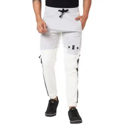 Spykar Grey Melange Regular Fit Joggers-picture-35