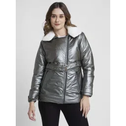 Spykar Grey Regular Fit Jacket-picture-10