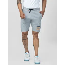 Spykar Grey Regular Fit Shorts-picture-29