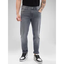 Spykar Grey Slim Fit Jeans-picture-22