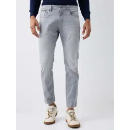 Spykar Grey Slim Fit Jeans-picture-35
