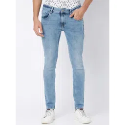 Spykar Light Blue Super Slim Fit Low Rise Jeans-picture-38