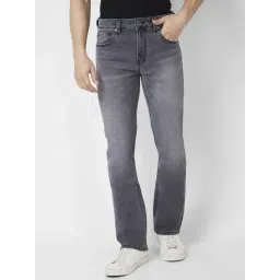 Spykar Light Grey Cotton Comfort Fit Jeans-picture-35