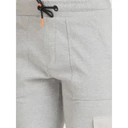 Spykar Light Grey Slim Fit Joggers image 4