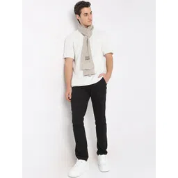 SPYKAR Men Acrylic Woolen Camel Muffler image 4