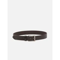 SPYKAR Men Black Leather Belts-picture-17