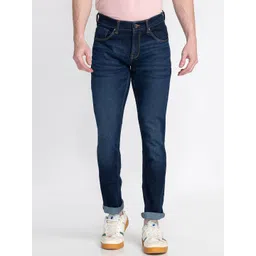 SPYKAR Men Blue Skinny Fit Light Fade Jeans-picture-32