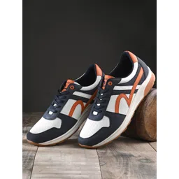 SPYKAR Men Colourblocked PU Sneakers-picture-31