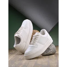 SPYKAR Men Colourblocked PU Sneakers-picture-25