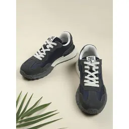 SPYKAR Men Colourblocked PU Sneakers-picture-28