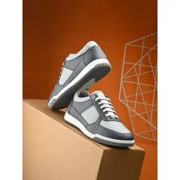 SPYKAR Men Colourblocked PU Sneakers-picture-27