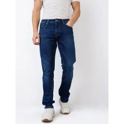 Spykar Men Comfort Fit Mid Rise Cotton Casual Jeans-picture-16