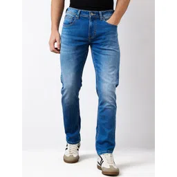 SPYKAR Men Cotton Regular Fit Mid Rise Clean Look Jeans-picture-13