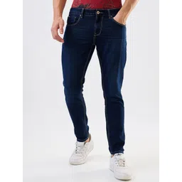 SPYKAR Men Cotton Slim Fit Light Fade Jeans-picture-24