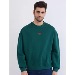 SPYKAR Men Green Cotton Pullover Sweatshirts-picture-40