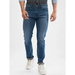 SPYKAR Men Light Fade Mid Rise Stretchable Jeans-picture-22