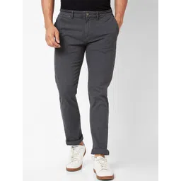 SPYKAR Men Mid Rise Cotton Trousers-picture-42
