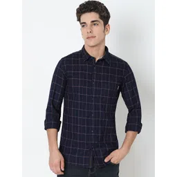 SPYKAR Men Opaque Checked Casual Shirt-picture-42