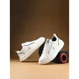 SPYKAR Men PU Round Toe Lace-Ups Sneakers-picture-43