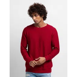 SPYKAR Men Red Pullover-picture-27