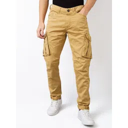 SPYKAR Men Regular Fit Mid Rise Cargos-picture-38