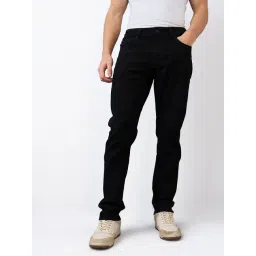 Spykar Men Regular Fit Mid Rise Cotton Casual Jeans-picture-37