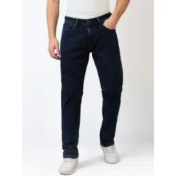 Spykar Men Regular Fit Mid Rise Cotton Casual Jeans-picture-32