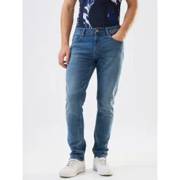 Spykar Men Regular Fit Mid Rise Cotton Casual Jeans-picture-10