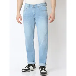 SPYKAR Men Relaxed Fit Heavy Fade Jeans-picture-23