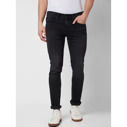 SPYKAR Men Skinny Fit Low-Rise Clean Look Cotton Jeans-picture-30