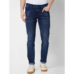 SPYKAR Men Skinny Fit Low-Rise Heavy Fade Cotton Jeans-picture-27