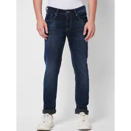 SPYKAR Men Skinny Fit Low-Rise Light Fade Cotton Jeans-picture-33
