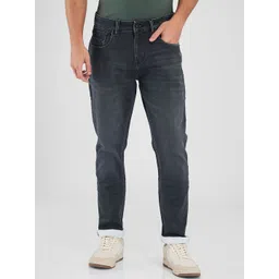 SPYKAR Men Skinny Fit Low-Rise Light Fade Stretchable Jeans-picture-12