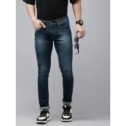SPYKAR Men Skinny Slim Fit Low-Rise Heavy Fade Stretchable Jeans-picture-38
