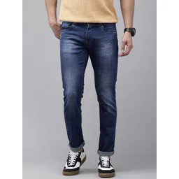 SPYKAR Men Skinny Slim Fit Low-Rise Light Fade Stretchable Jeans-picture-17