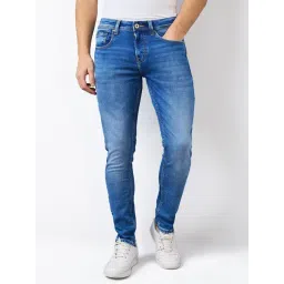 Spykar Men Slim Fit Low Rise Cotton Casual Jeans-picture-37