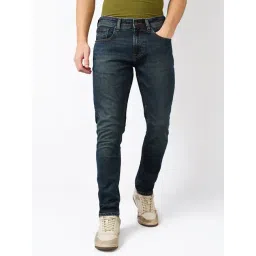 Spykar Men Slim Fit Low Rise Cotton Casual Jeans-picture-42