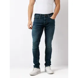 Spykar Men Slim Fit Low Rise Cotton Stretch Casual Jeans-picture-32