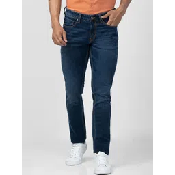 SPYKAR Men Slim Fit Low-Rise Light Fade Cotton Jeans-image-29